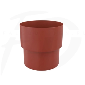 Złączka rury mufa stal Inguri ⌀ 87 kolor ceglasty